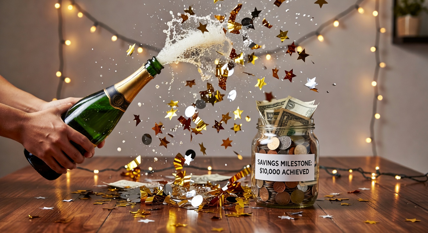 Celebrando victorias financieras